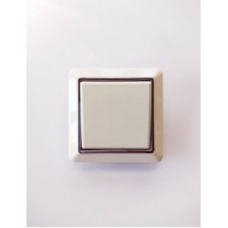 Διακόπτης απλός ιβουάρ - NOREL - ELKO 