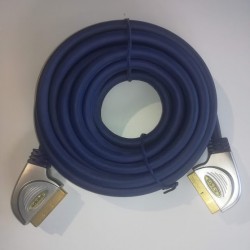 Καλώδιο Scart - Scart / 5μέτρα - Μπλε - Audioline