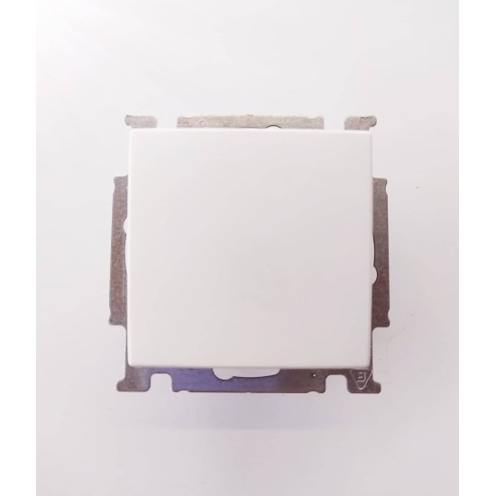 Διακόπτης μεσαίος αλε ρετούρ - Λευκό μηχανισμός/Πλακίδιο Basic - Busch-Jaeger