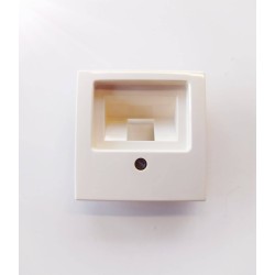 Plate for mechanism socket 1s - RJ11/RJ45 - Iwory white - Busch-Jaeger