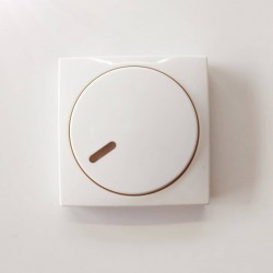 Ροοστάτης περιστροφικός λευκό - Πλακίδιο basic - Busch-Jaeger