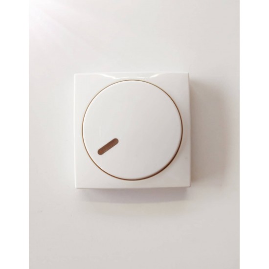 Ροοστάτης περιστροφικός λευκό - Πλακίδιο basic - Busch-Jaeger