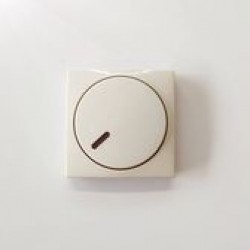 Ροοστάτης περιστροφικός ιβουάρ - Πλακίδιο basic - Busch-Jaeger