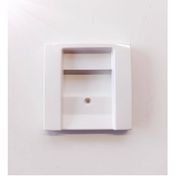 Πλακίδιο πρίζας Hi-Fi - λευκό για μηχ/σμο Basic - Busch-Jaeger