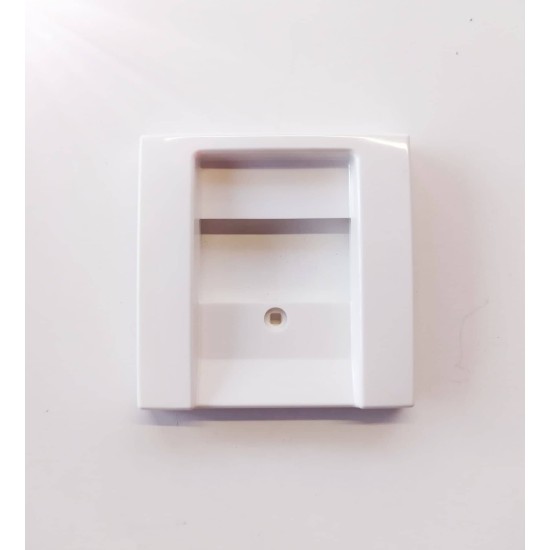 Πλακίδιο πρίζας Hi-Fi - λευκό για μηχ/σμο Basic - Busch-Jaeger