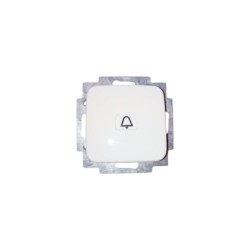 Μπουτόν κουδουνιού λευκό μηχανισμός/Πλακίδιο - Busch-Jaeger