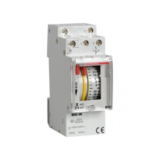 Analog timers 2mod - Daily reserve 100h - BIO-W - Vemer