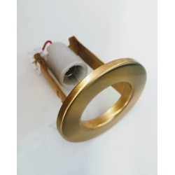 Σπότ χωνευτό στρογγυλό - R50 - Χρυσό μάτ - aca