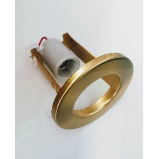 Recessed round spot luminaires Matt gold -  R50 - aca