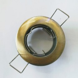 Σπότ χωνευτό στρογγυλό MR11 - Μπρονζέ - aca