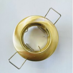 Σπότ χωνευτό στρογγυλό MR11 - Χρυσό μάτ - aca