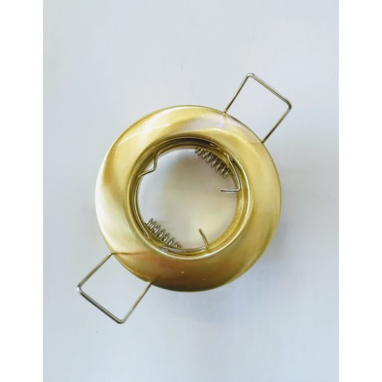 Recessed round spot luminaires - Matt gold MR11 - aca