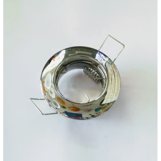 Σπότ χωνευτό στρογγυλό MR11 - Νίκελ - aca