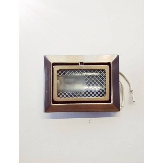 Recessed comidor spot luminaire nickel mat - G4 / 20W - aca