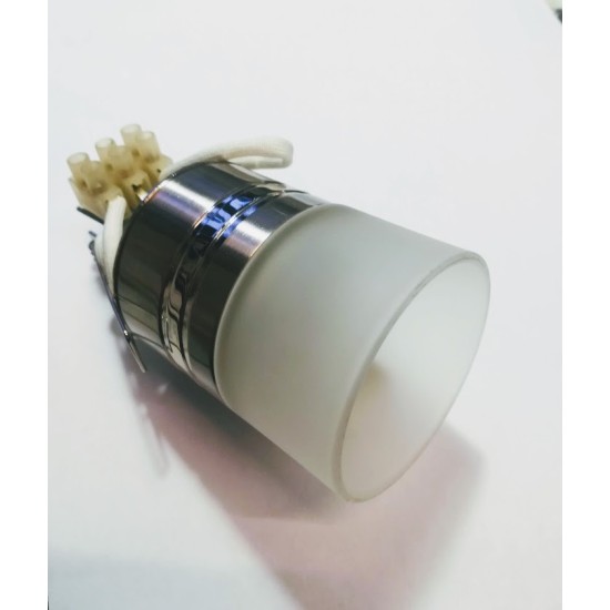 Σπότ χωνευτό στρογγυλό G9 - Νίκελ μάτ - aca