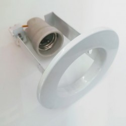 Σπότ χωνευτό στρογγυλό - R63 - Λευκό  - aca