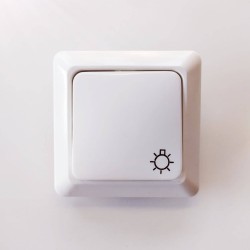 Μπουτόν λευκό - NOREL - ELKO 