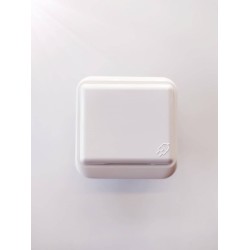 Πρίζα σούκο με καπάκι λευκό - City - Esem