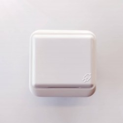 Πρίζα σούκο με καπάκι λευκό - City - Esem