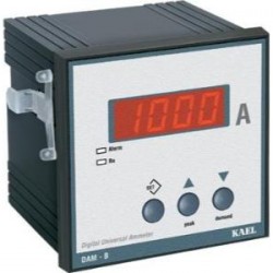 Ψηφιακό Αμπερόμετρο 96x96 Εντολής / 1Φ 1-10000Α Λειτουργία μέσω αντίστοιχων μετασχηματιστών έντασης DAM-B-96 - TAIFA