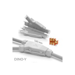 Διακλαδωτήρας με Gel Είσοδο Καλωδίου 5x6 / 5x4mm Έξοδος καλωδίου 5x1.5 / 5x2.5 / 160x75x37 / DINO-Y - Raytech
