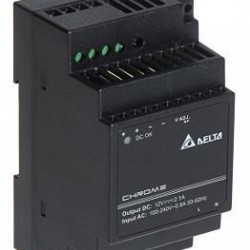 Rail power supply / 0,83A 12VDC DRC-12V10W DELTA