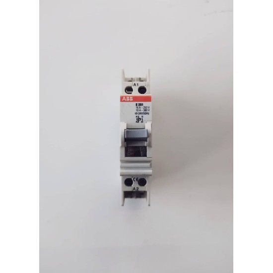 Ρελέ καστάνιας ράγας 1 Στοιχείου - 1NO - 16A 24V - E251 - ABB