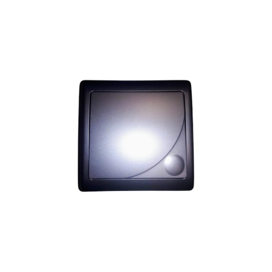 Διακόπτης απλός - Ασημί - LP-1FBSI - Efekt - OSPEL