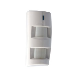 Outdoor PIR Motion Detector with Dual Lens & Sensors with interlaced horizontal beams - EIR200 - ELKRON