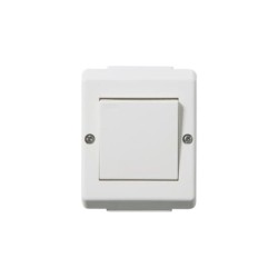 Διακόπτης αλέρετο΄ύρ εξωτερικός λευκό - IP55 - S16/6 VP - ELKO