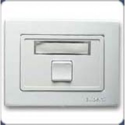 Μπουτόν επιγραφής/Κουδουνιού - Λευκό - Ω650 - aliberti