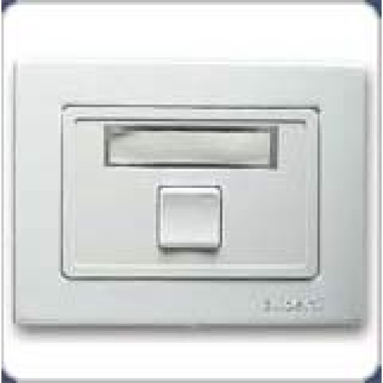 Μπουτόν επιγραφής/Κουδουνιού - Λευκό - Ω650 - aliberti