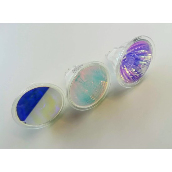 Λάμπα αλογόνου MR16 GU5.3 - 12V/50W - Χρωματιστή - Eurolamp