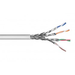 Καλώδιο FTP CAT 5E 4 Ζευγών  - Γκρί