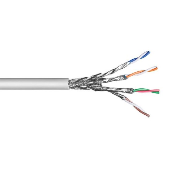 Καλώδιο FTP CAT 6 - 4 Ζευγών  - Γκρί