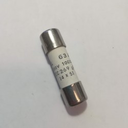 Φυσιγγιο κυλινδικό ταχείας 63A - gG /14x51  