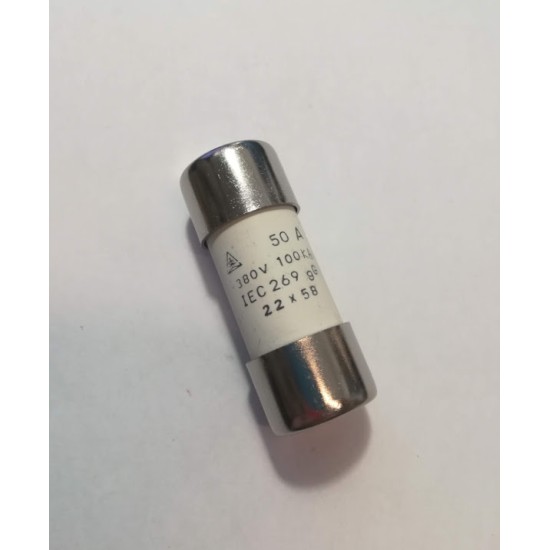 Φυσιγγιο κυλινδικό ταχείας 50A - gG /22x58  