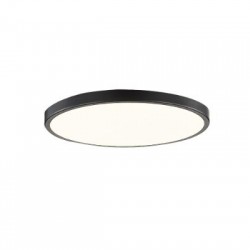 Επιτοίχιο φωτιστικό οροφής με ανιχνευτή κίνησης LED 28W 3CCT Μάυρο IP65 - Hemlock - Inlight