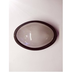 Bulkheadwall luminaire - E27 60W - Black - aca
