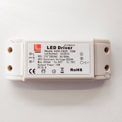 Τροφοδοτικό LED 230V / 24V DC 15W - HZH-Y625 - Adeleq