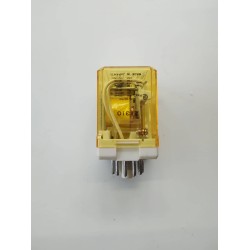 Ρελέ τύπου λυχνίας κυκλικής διάταξης επαφών 11 ποδών - 48V AC - idec