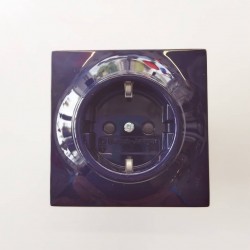 Πρίζα σούκο με προστασία - Μπλέ μηχανισμός/Πλακίδιο Impuls - Busch-Jaeger