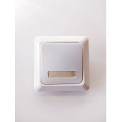 Μπουτόν επιγραφής λευκό - NOREL - ELKO 