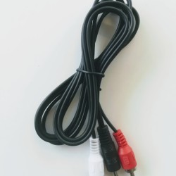 Καλώδιο ήχου 3.5mm Stereo/2RCA M/M 1.5m OWI
