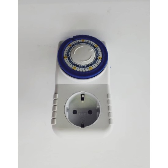 Analog timer socket - ΅Weekly  - TM-109W - KUPP