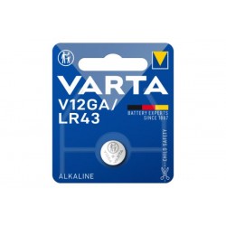 Μπαταρία αλκαλική (Ρολόγια & Calculator) 1,5V V12GA 04278 - LR43 - VARTA 