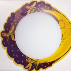 Φωτιστικό απλίκα επίτοιχη Ήλιος / Νεράιδα - D400 / 1x60W / E27 - Massive