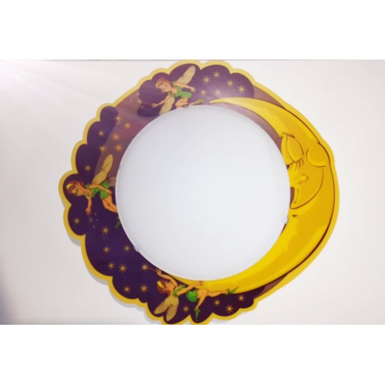 Φωτιστικό απλίκα επίτοιχη Ήλιος / Νεράιδα - D400 / 1x60W / E27 - Massive