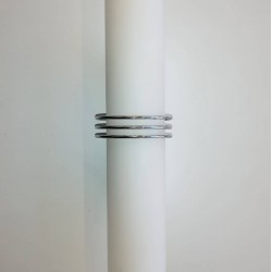 Φωτιστικό απλίκα επίτοιχη λευκή 2Χ40W / E14 - Massive