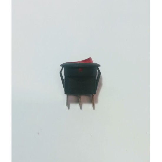 Μικροδιακόπτης φωτιζόμενος συσκευών στρογγυλός 3P  (0-1) - MIRS-101-8